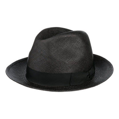 CHAPEAU DE PAILLE DAROLAN PANAMA - NOIR