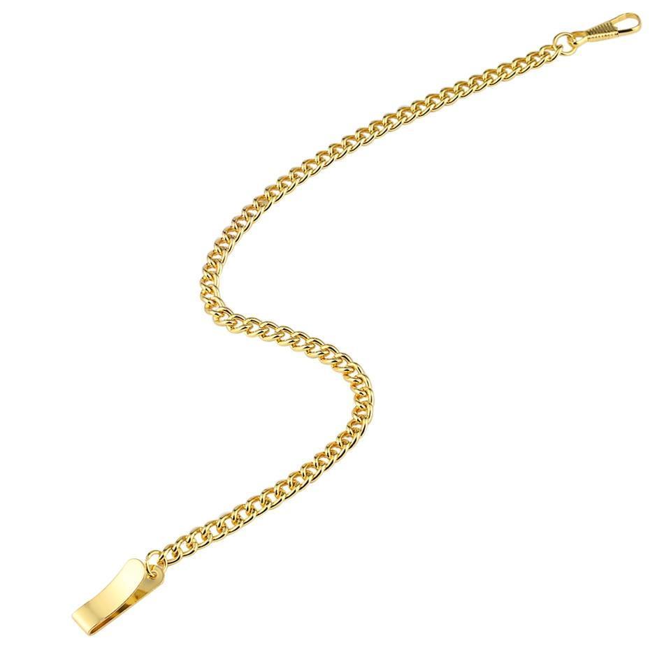 Mens Gold Pocket Watch Chain