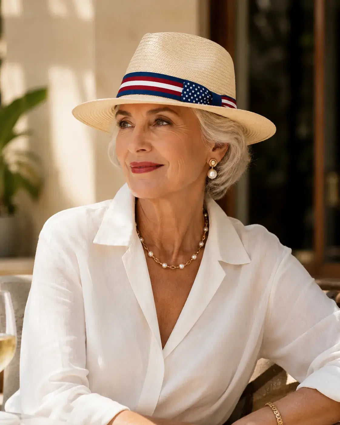 The Stars & Stripes Panama Hat