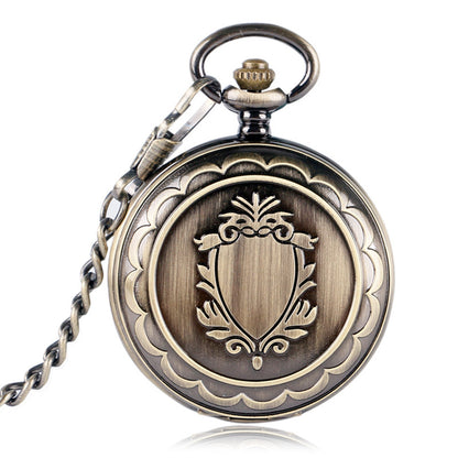 Vintage Shield Mechanical Pocket Watch