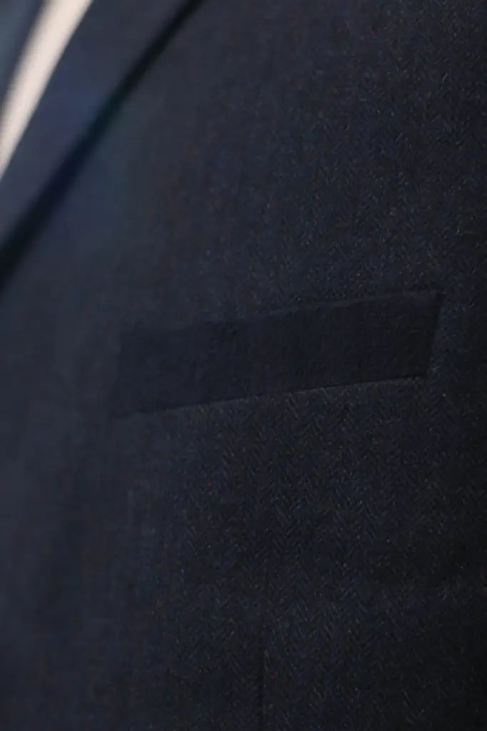 Navy Gentleman’s Three-Piece Suit – Tailored Classic Wedding Collection