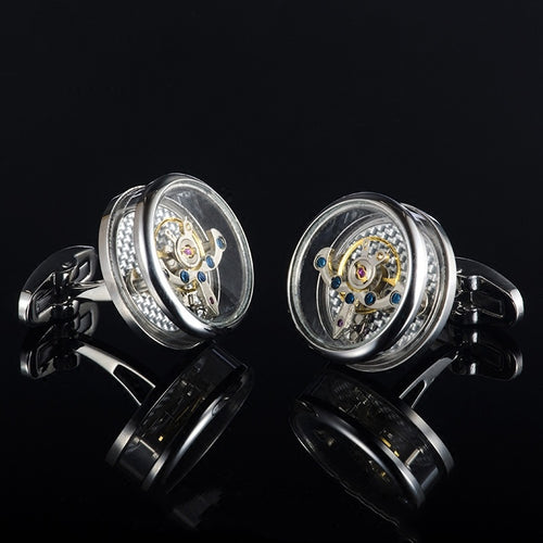 Tourbillon Mechanism Cufflinks