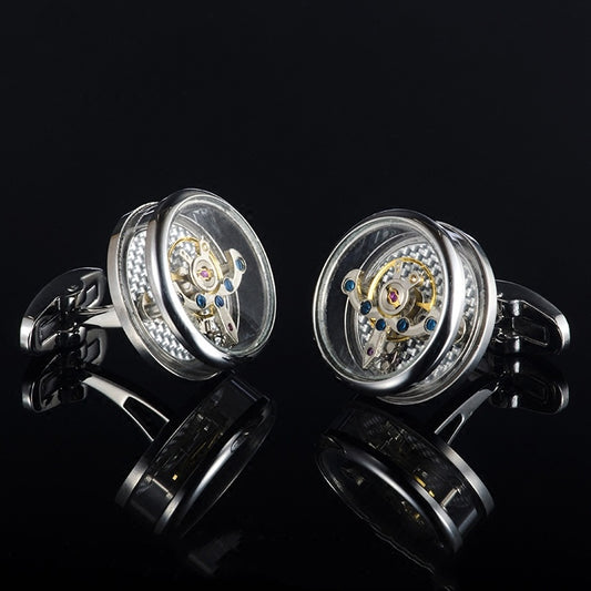 Tourbillon Mechanism Cufflinks