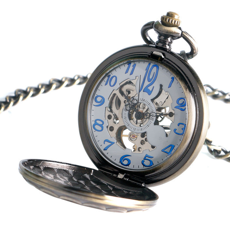 Vintage Shield Mechanical Pocket Watch