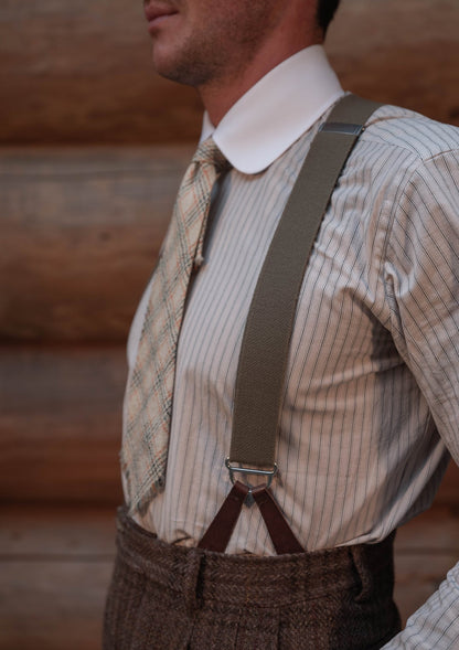 Authentic Scottish tweed - Autumn Leaf Check