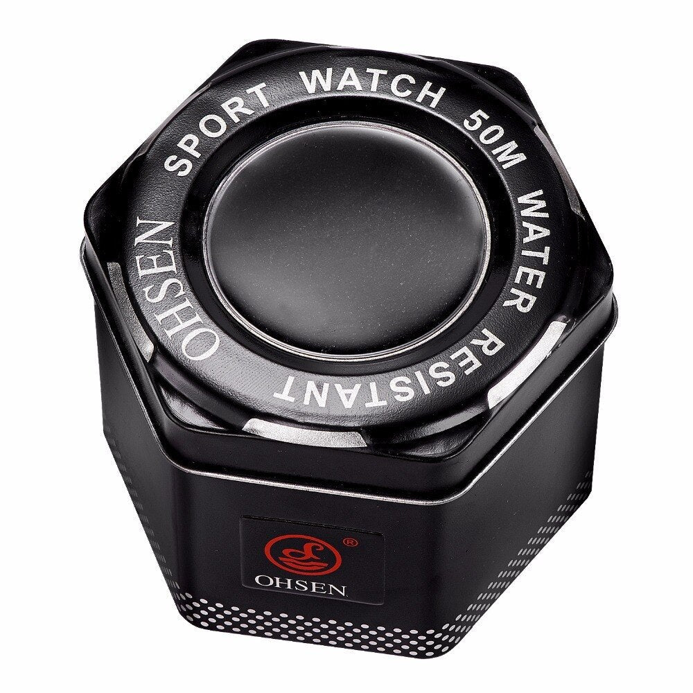 Aluminium Black Pocket Watch Box