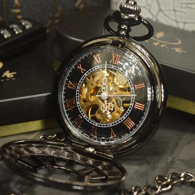 Persona Black Steampunk Gusset Watch