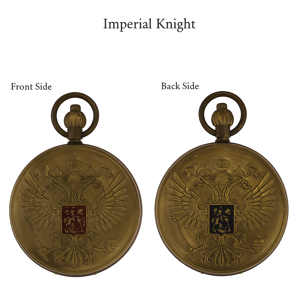 Antique Men's Commemorative Pure Copper Collectible Mechanical Pocket Watch Double Opening Design Bronze