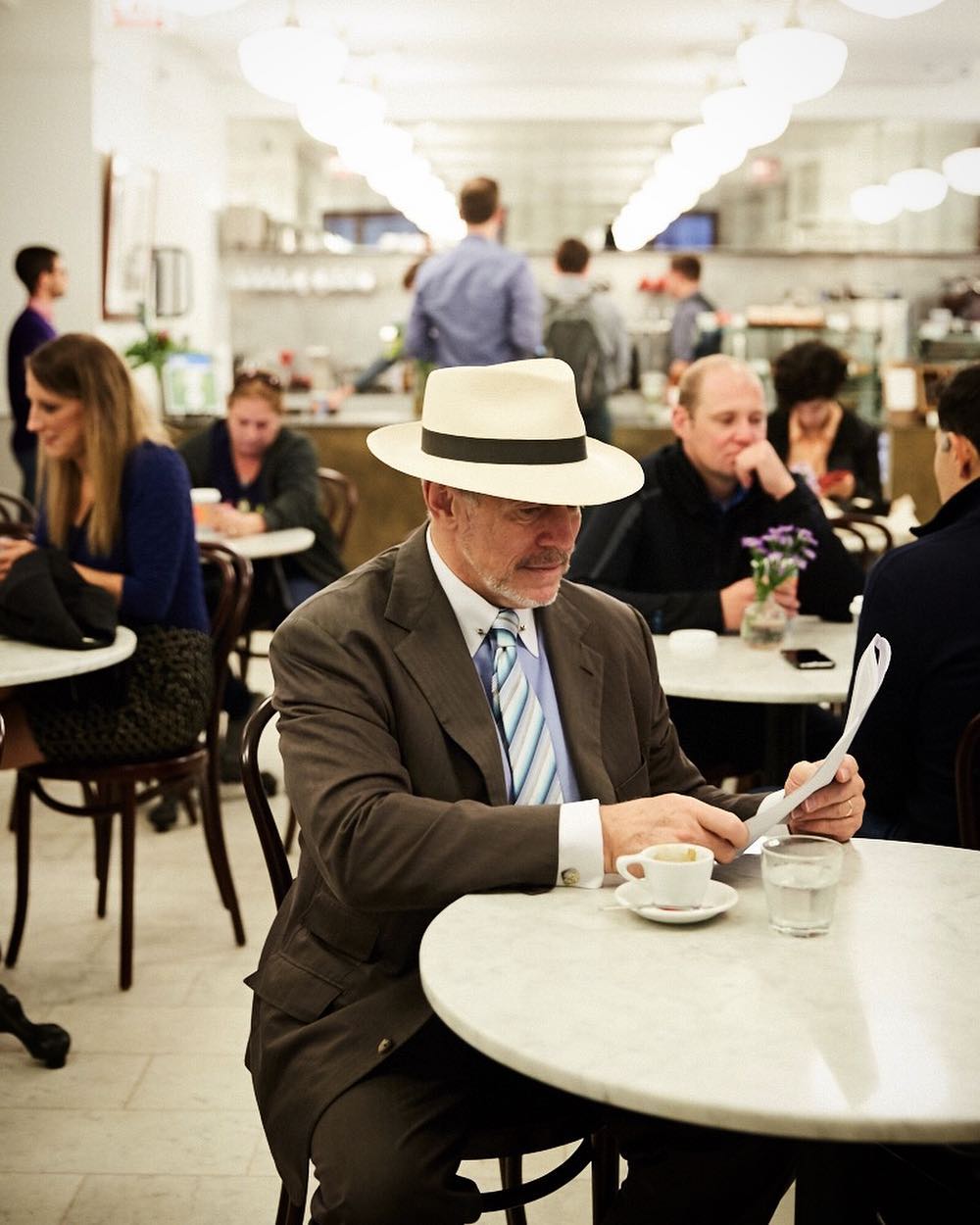 [Perfect For You]Ecuador imported senior Panama straw hat
