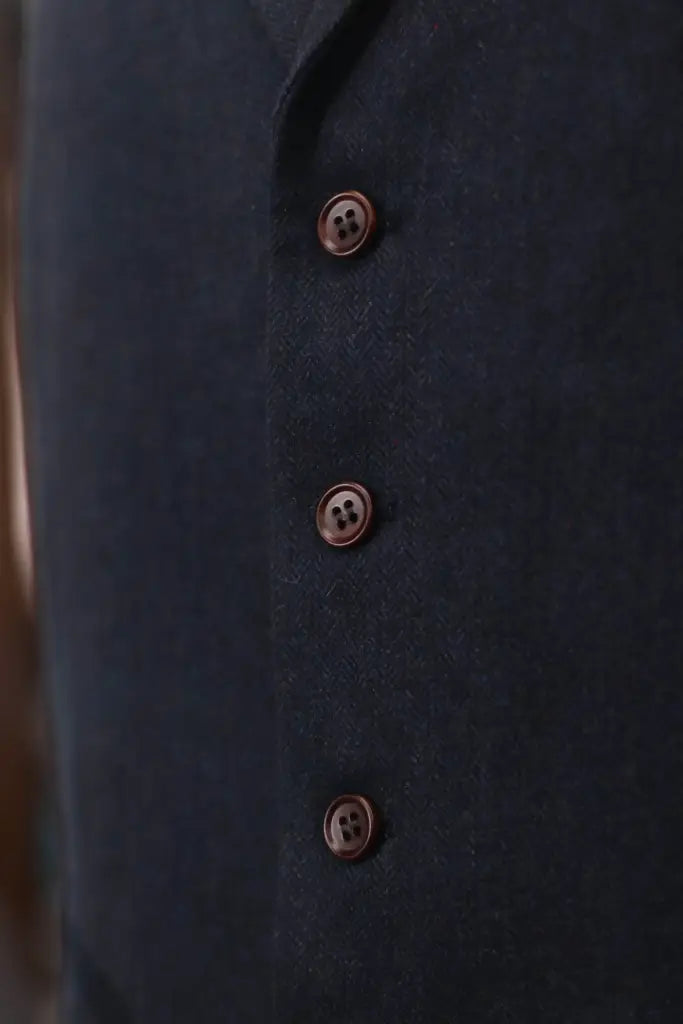 Navy Gentleman’s Three-Piece Suit – Tailored Classic Wedding Collection