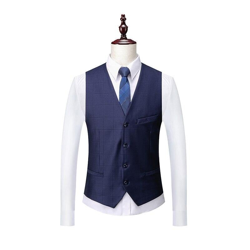 Three Pieces Suit Shelby's Checkered