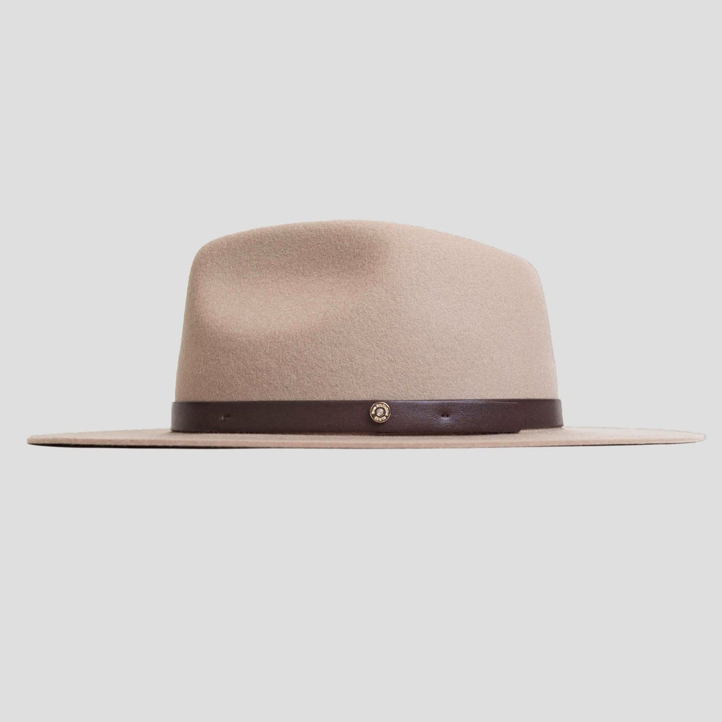 Élégant chapeau fedora en feutre pour homme – Olive foncée