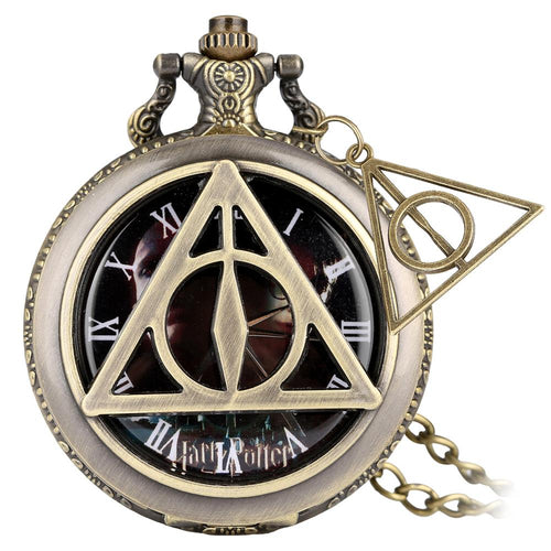 Harry Potter Deathly Hallows Pocket Watch