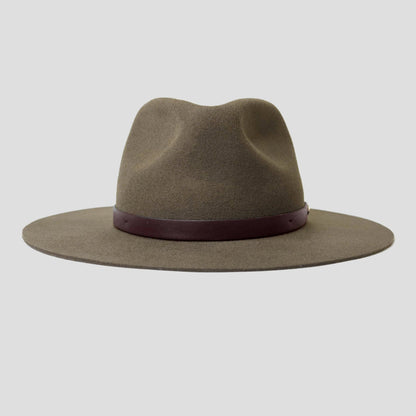 Dapper Men's Felt Fedora Hat – Black