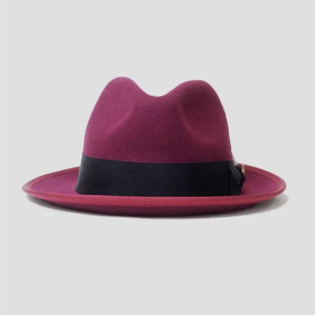 La signature du sophistiqué - Fedora bleu marine
