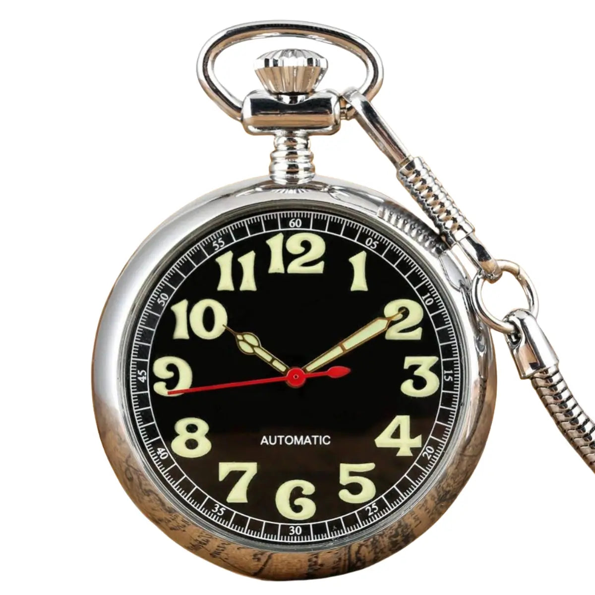 Steampunk Gusset Watch With Arabic Numerals