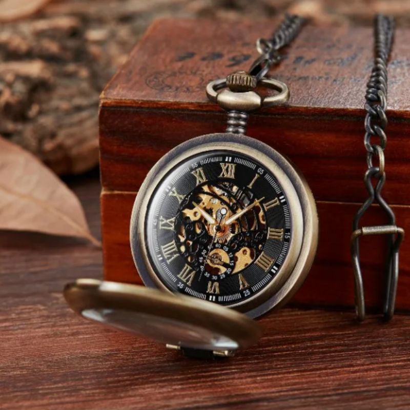 Mechanical Steampunk Pocket Watch