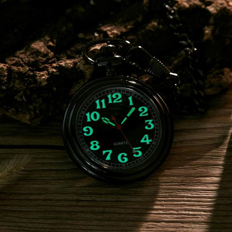 Steampunk Gusset Watch With Arabic Numerals