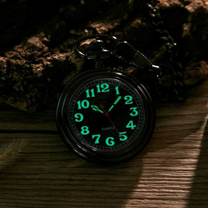 Steampunk Gusset Watch With Arabic Numerals