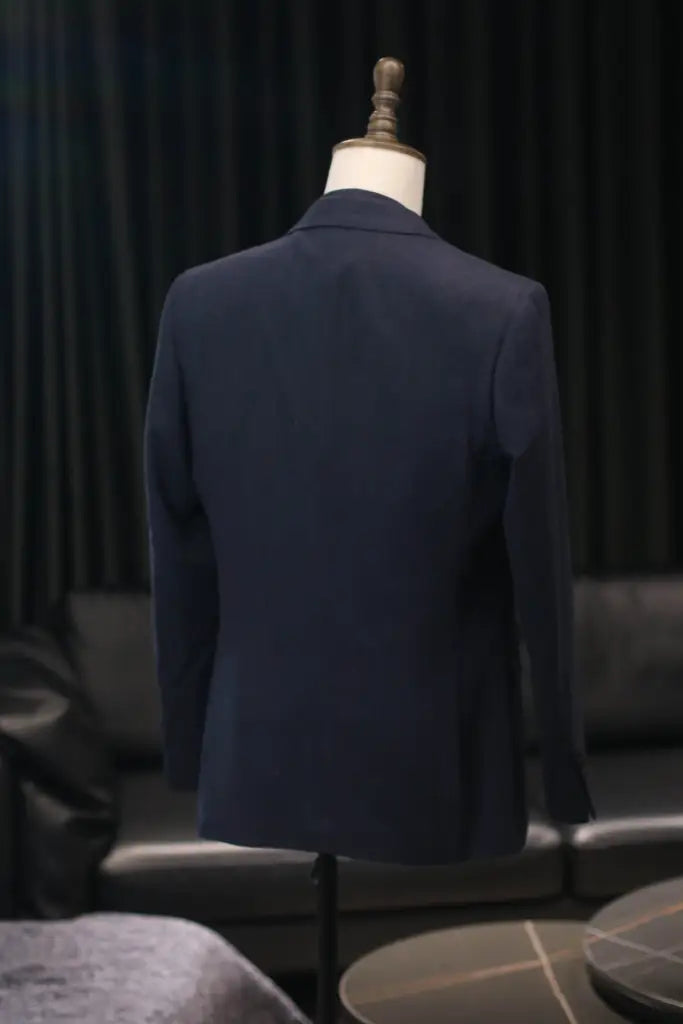Navy Gentleman’s Three-Piece Suit – Tailored Classic Wedding Collection