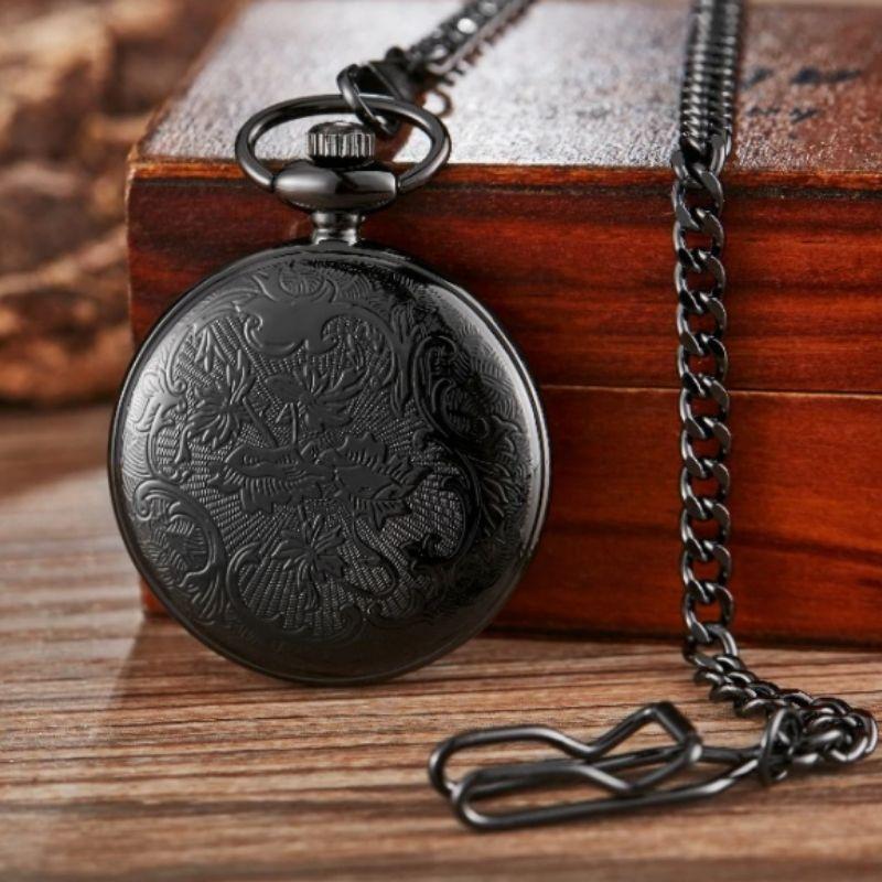 Steampunk Gusset Watch With Arabic Numerals