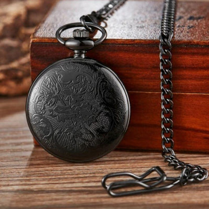 Steampunk Gusset Watch With Arabic Numerals