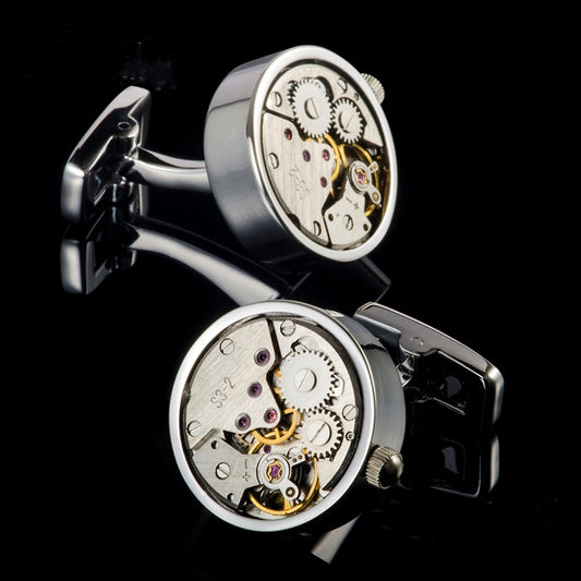 Mechanical movement cufflinks