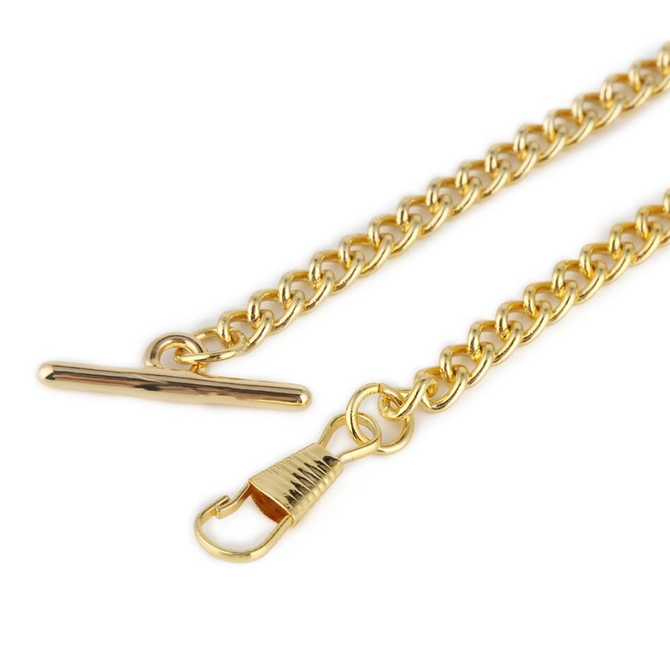 Goldene Albert-Taschenuhrenkette