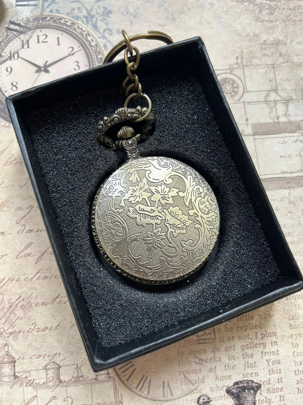 Survey Corps AOT Bronze Pocket Watch