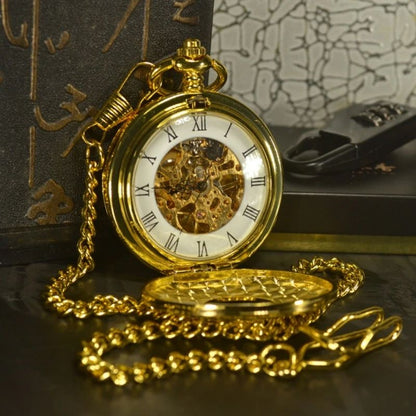 Steampunk Double Face Gusset Watch
