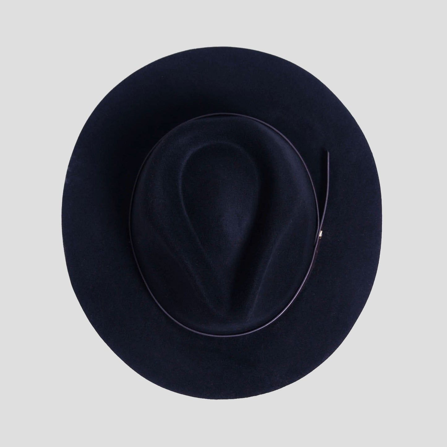 Dapper Men's Felt Fedora Hat – Brown