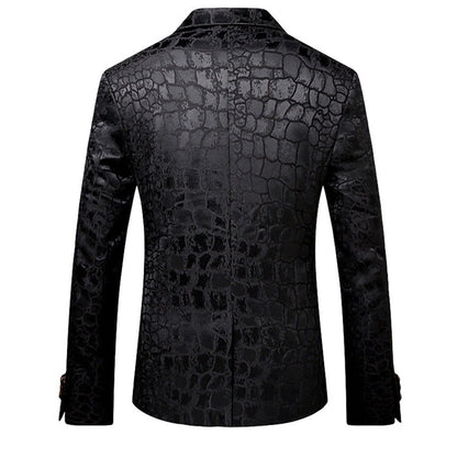 Black Punk Blazer Black