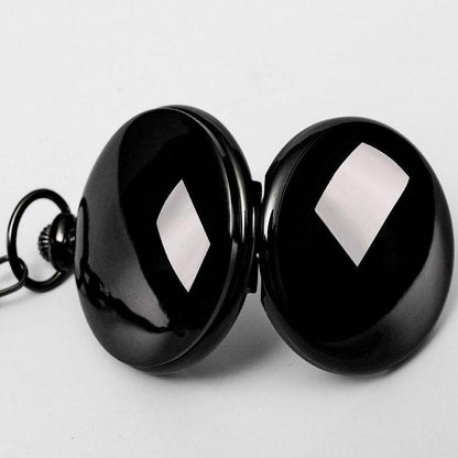 Black Pocket Watch for Men