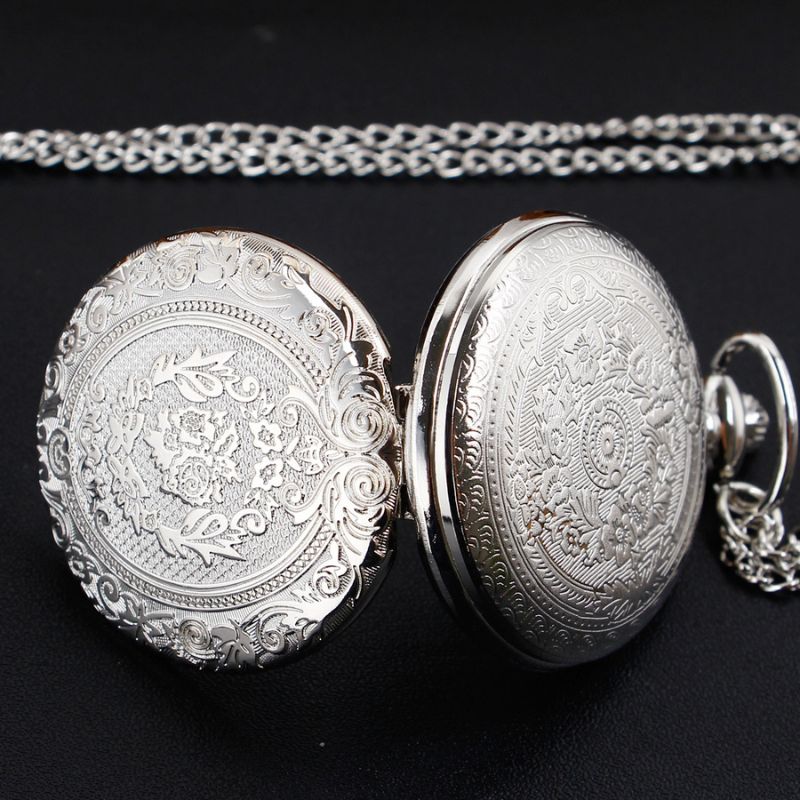 Steampunk Quartz Pocket Watch
