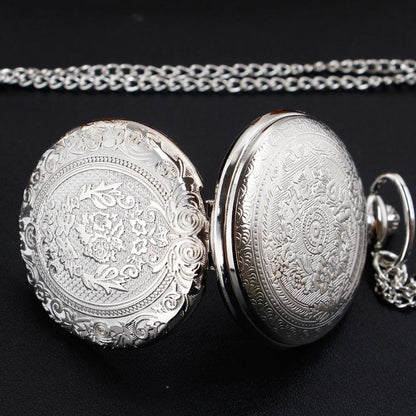Steampunk Quartz Pocket Watch