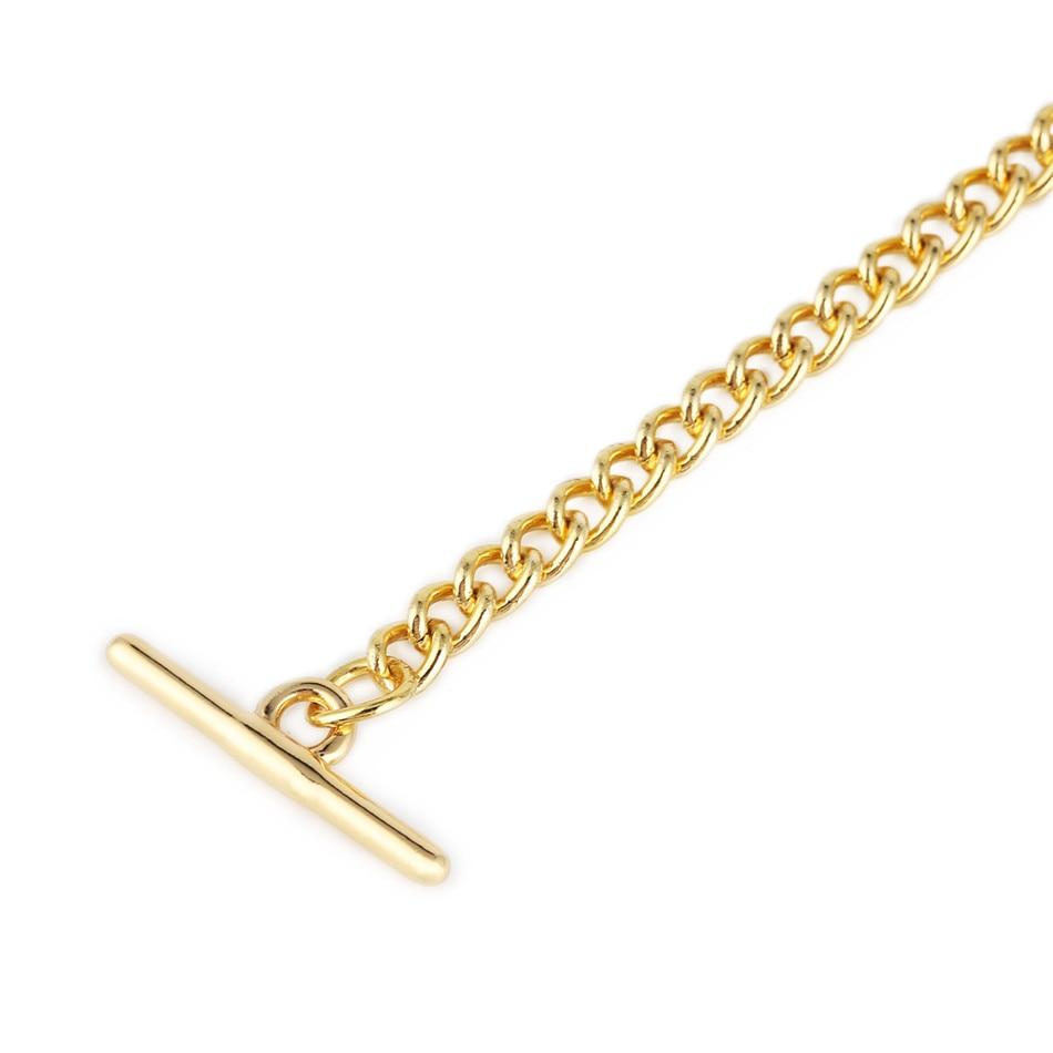 Goldene Albert-Taschenuhrenkette