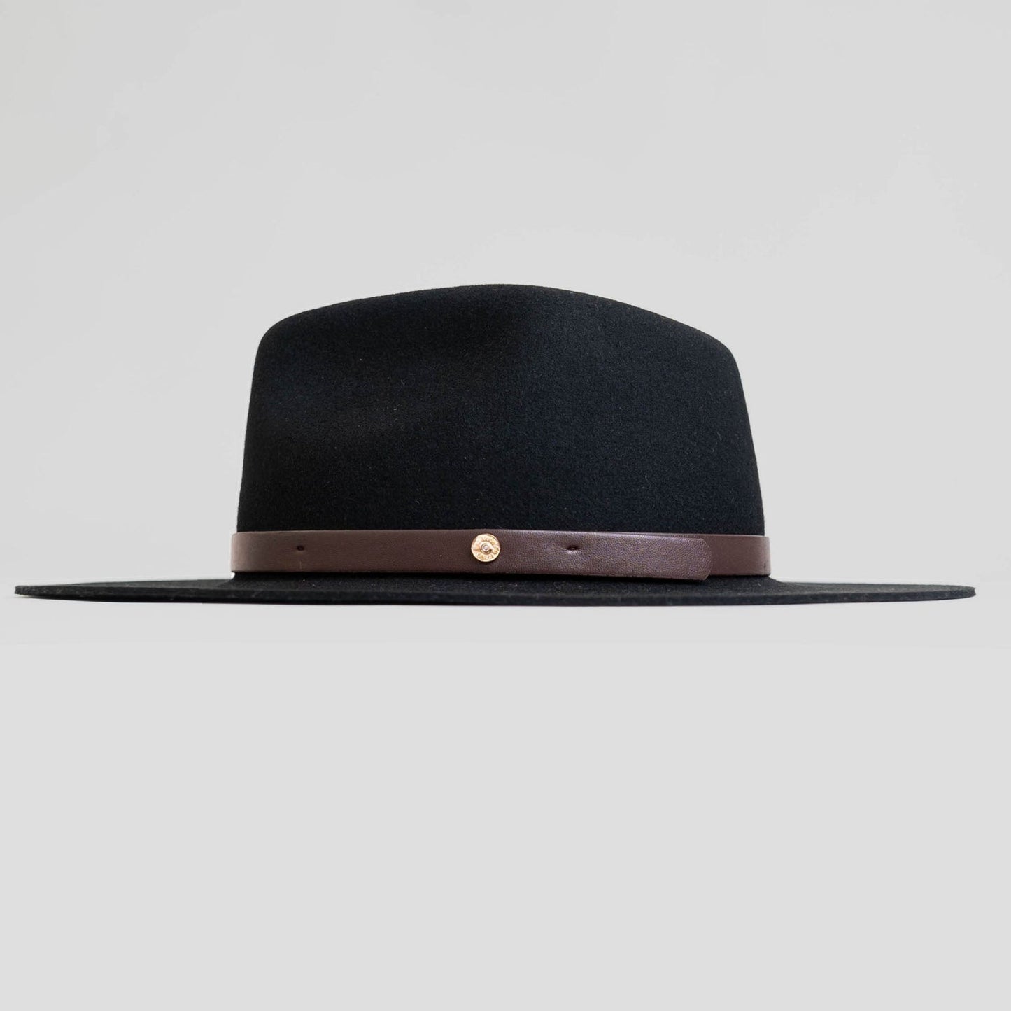 Élégant chapeau fedora en feutre pour homme – Olive foncée