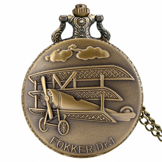 Antique Pocket Watch Fokker Dr1
