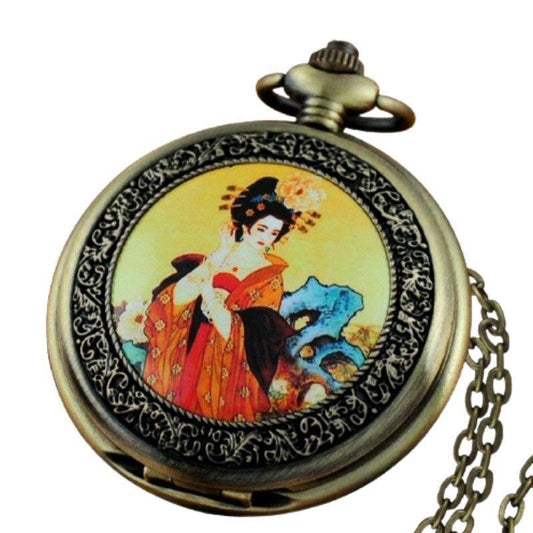 Japanese Steampunk Pocket Watch