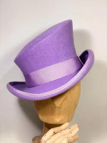 Chapeau haut-de-forme asymétrique