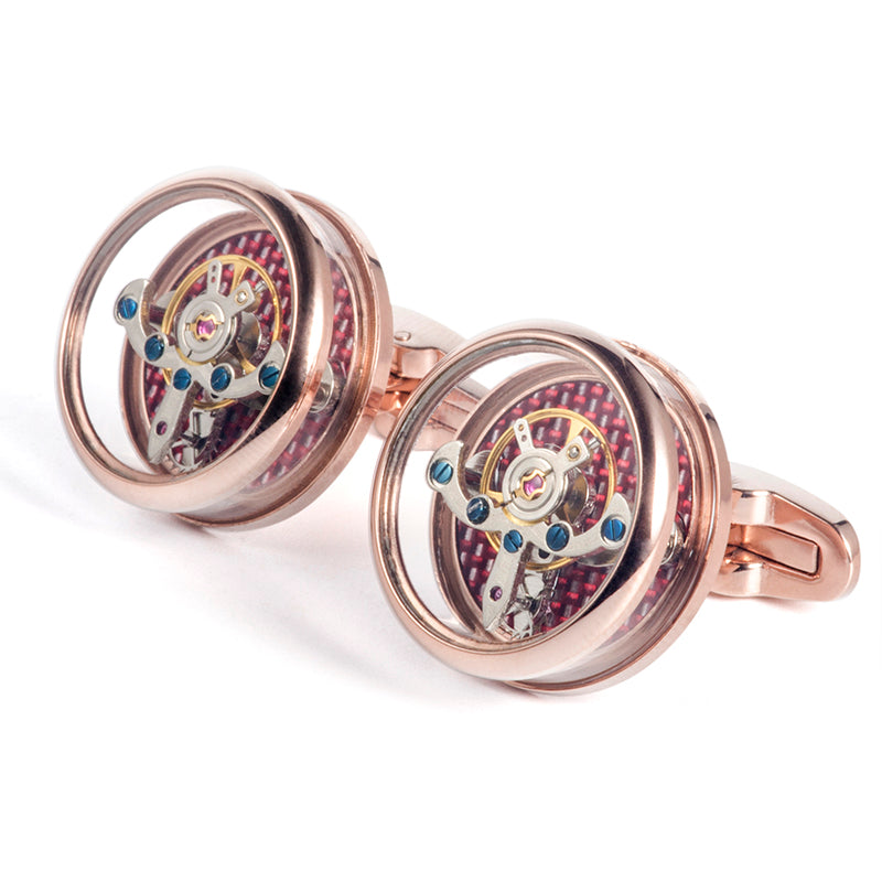 Tourbillon Mechanism Cufflinks