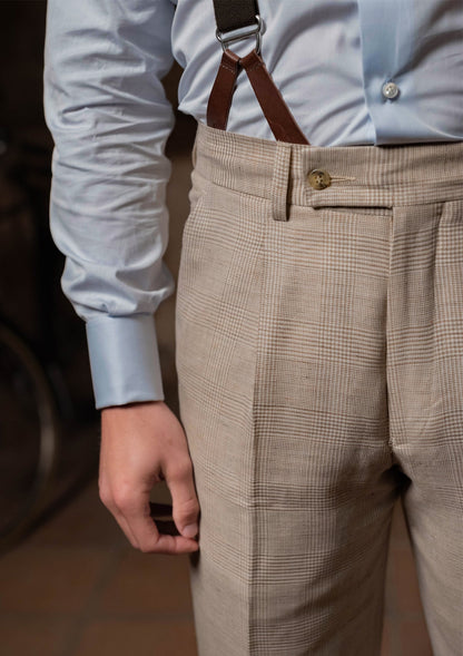 Classic Trouser - Light Prince of Wales