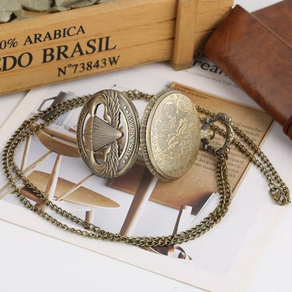 Antique Pocket Watch US Paratrooper