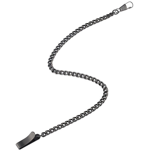 Black Pocket Watch Chain