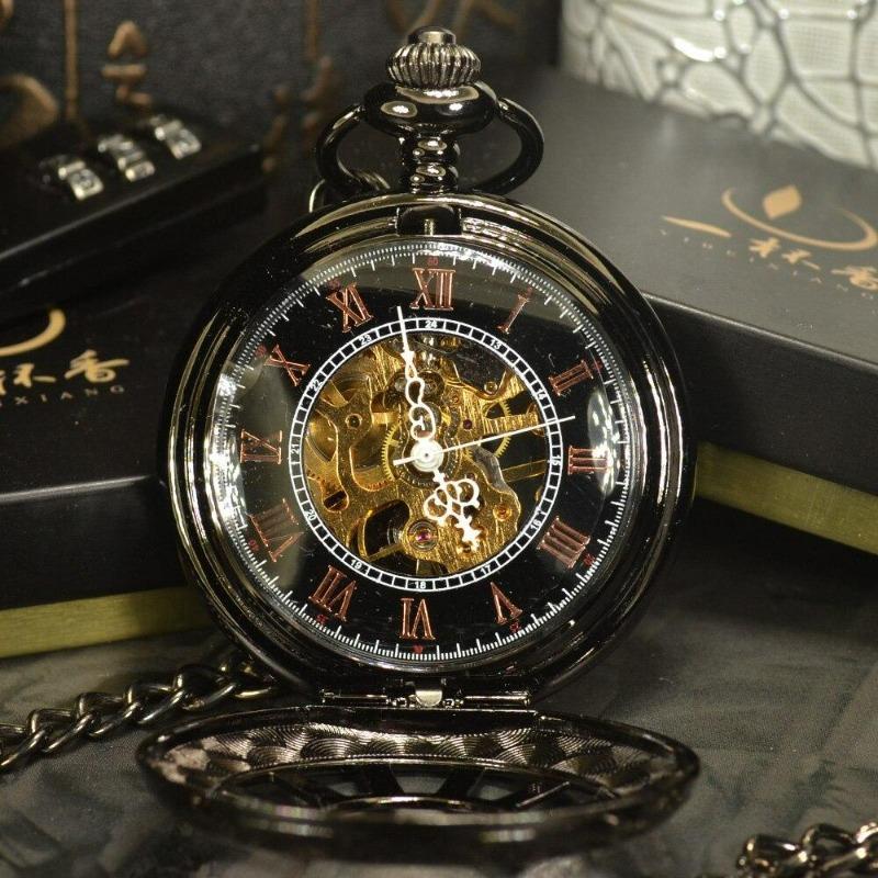 Persona Black Steampunk Gusset Watch