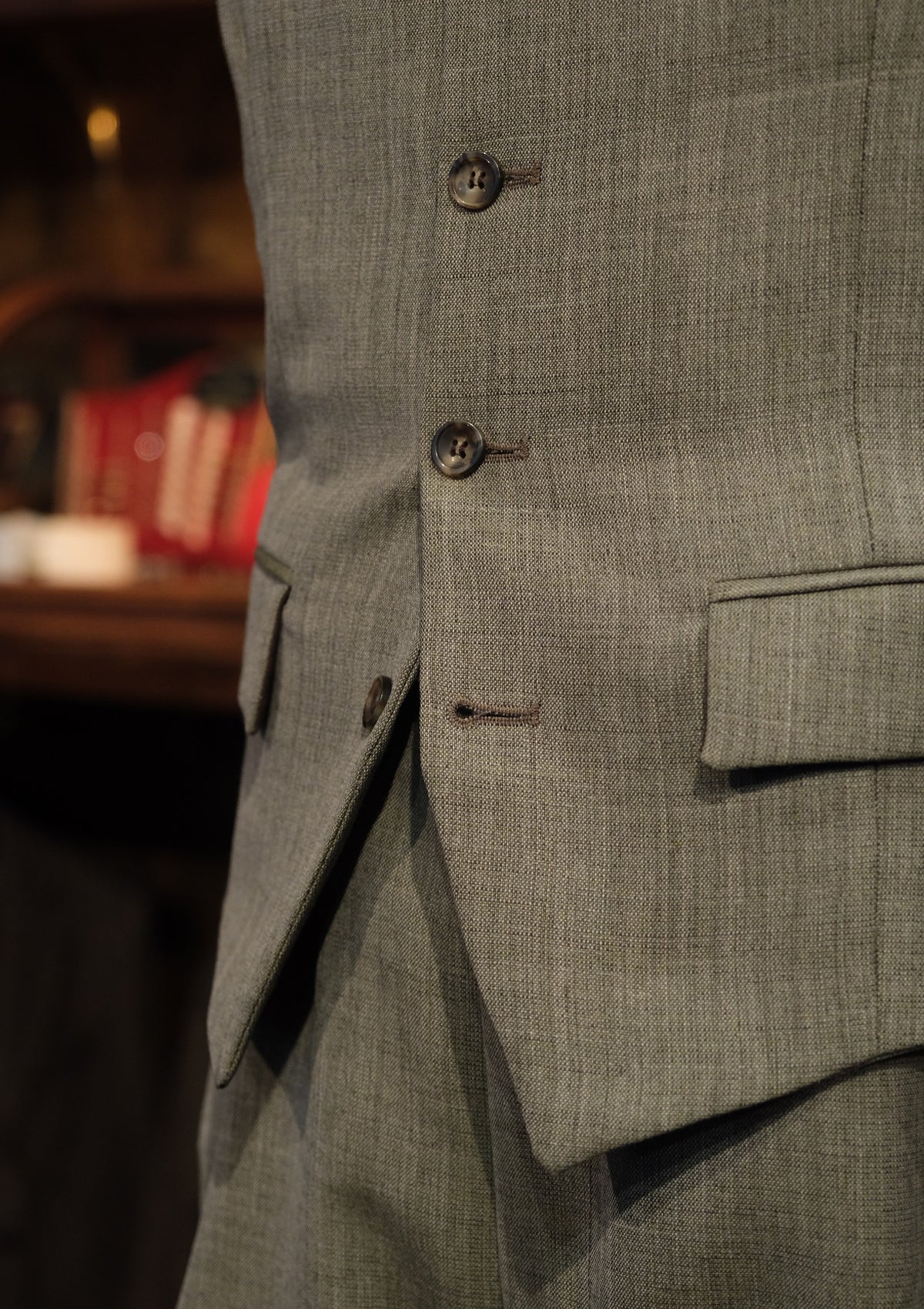 Capri Classic Style Waistcoat - Pistachio