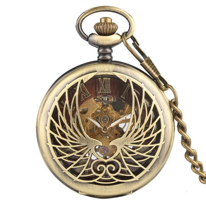 Steampunk Phoenix Pocket Watch