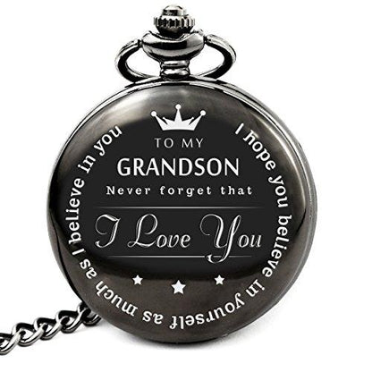 To My Grand Son  Pocket watch to grandson Gifts From a Grandpa GrandMa