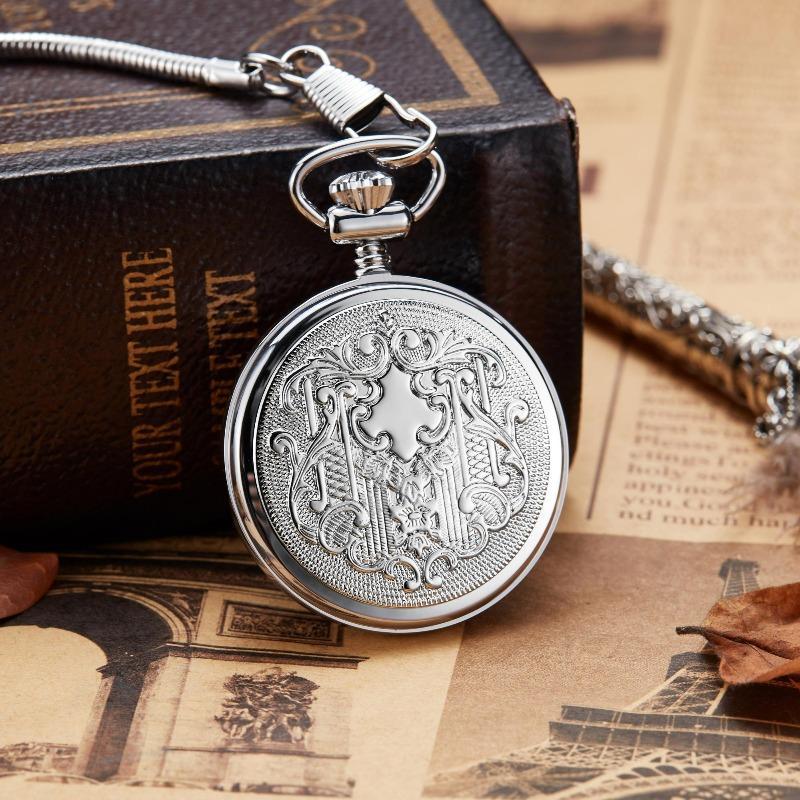 Steampunk Gusset Watch With Arabic Numerals