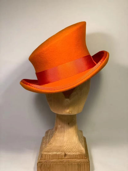 Chapeau haut-de-forme asymétrique